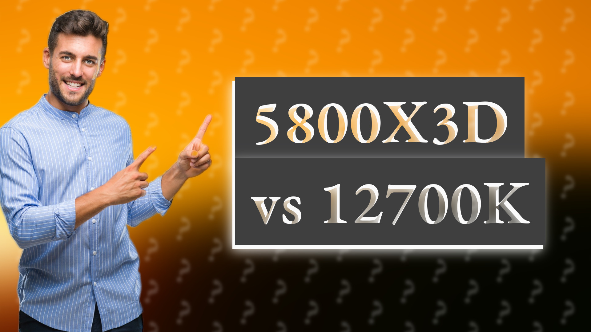 5800X3D vs 12700K