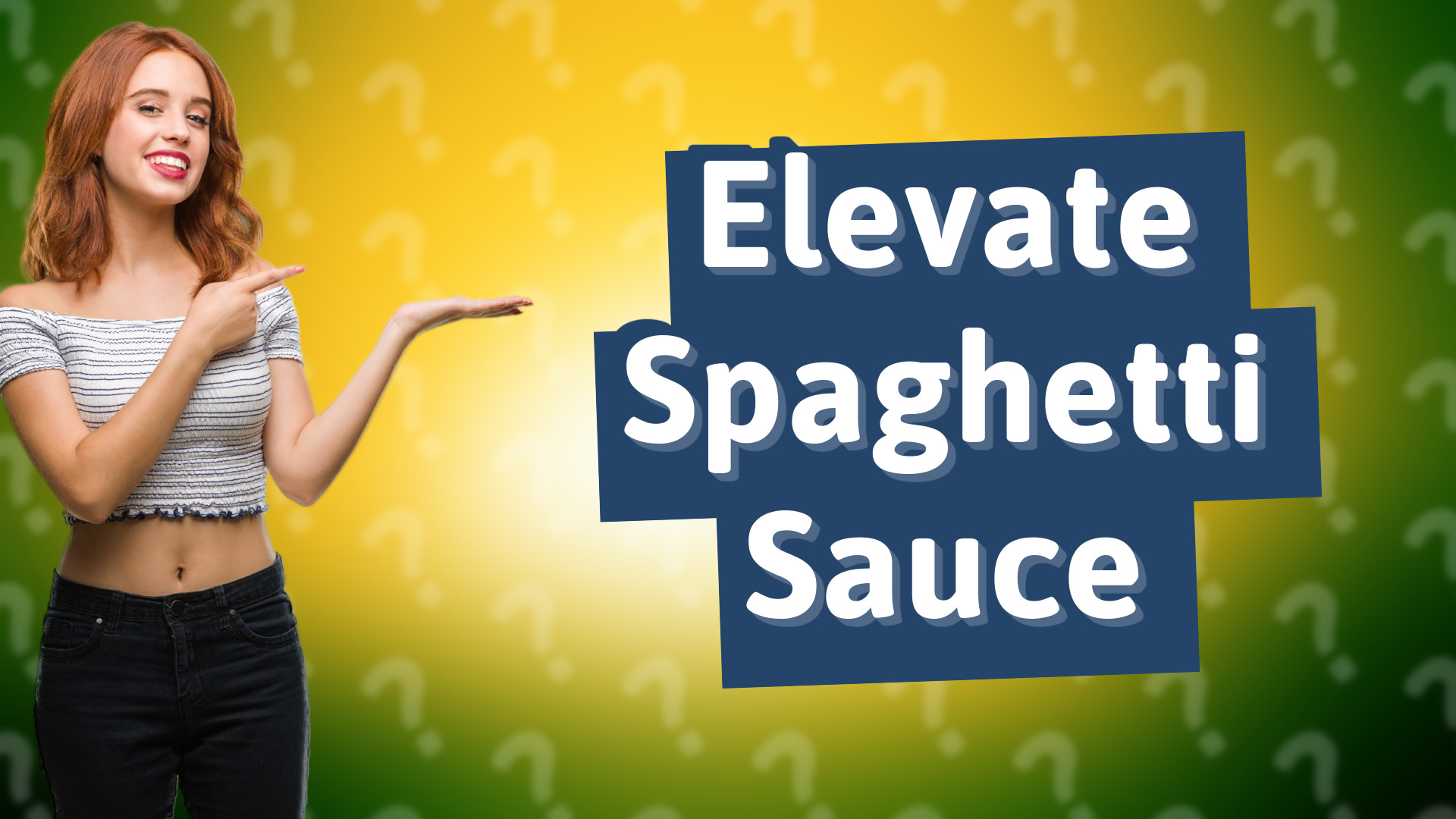 Elevate Spaghetti Sauce