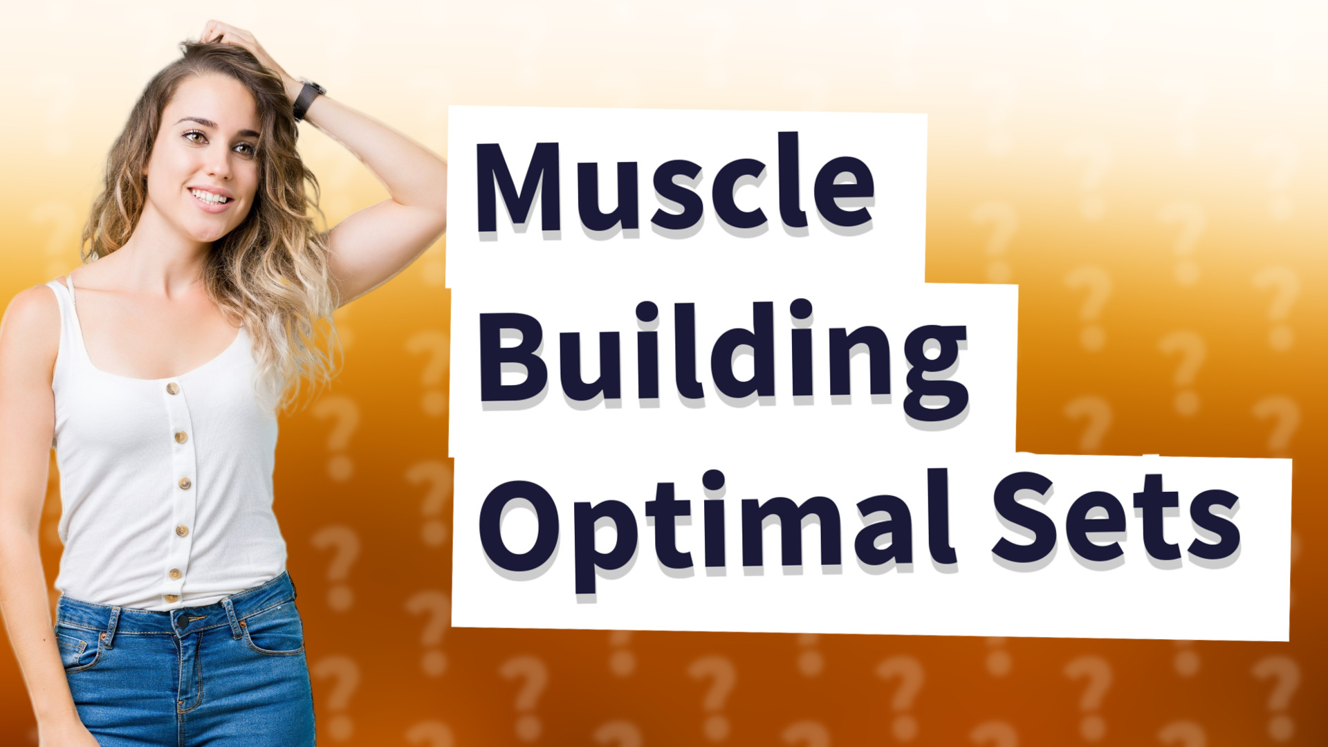 Muscle Building Optimal Sets