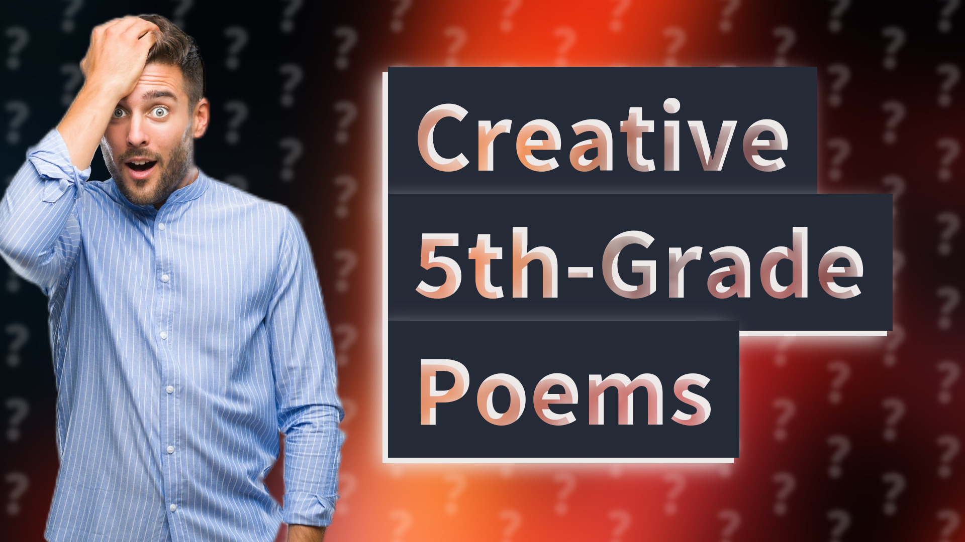 Creative 5th-Grade Poems