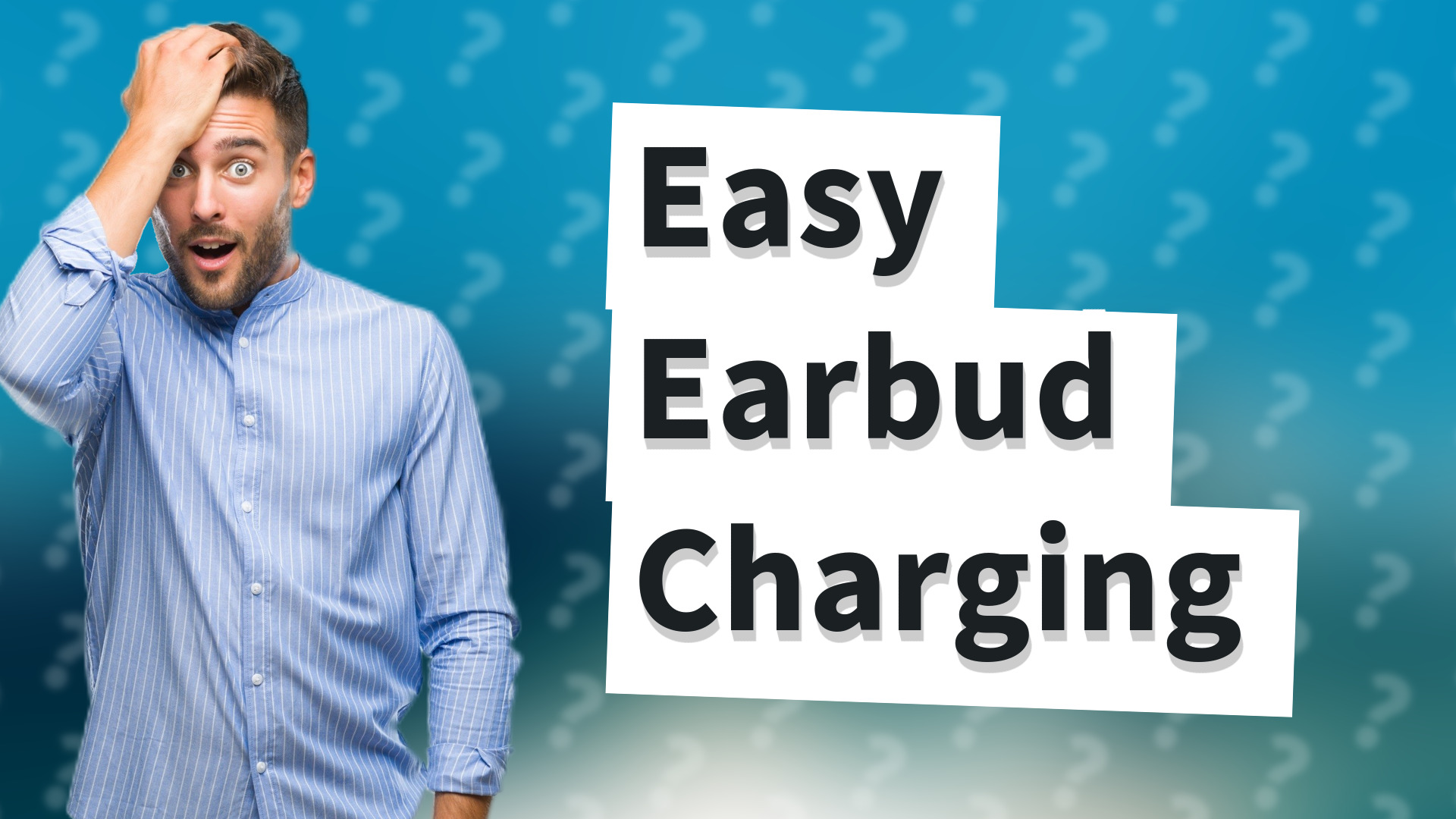 Easy Earbud Charging