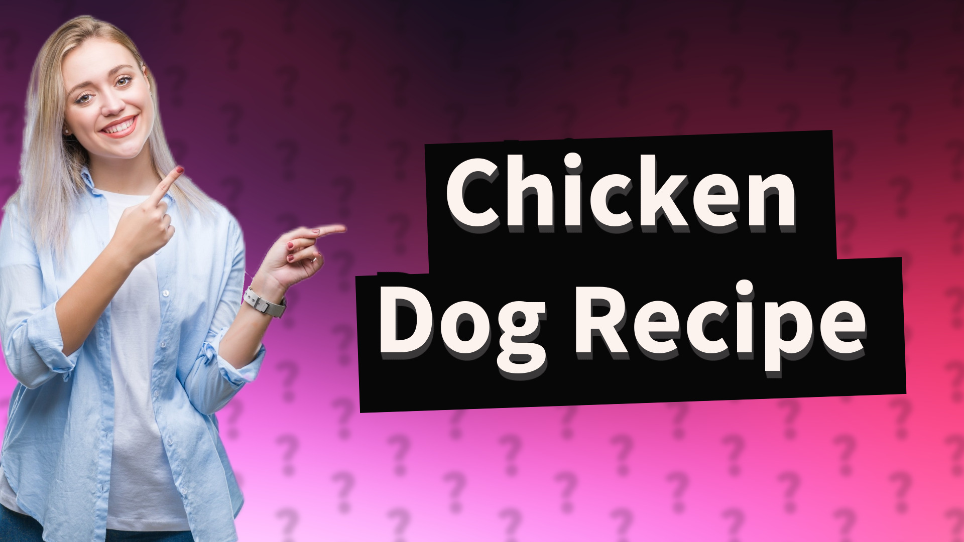 Chicken Dog Recipe