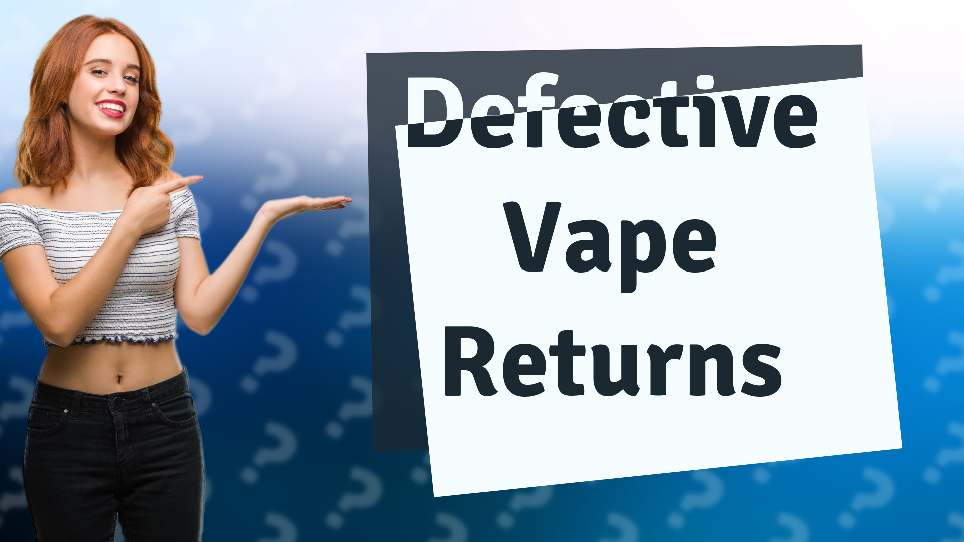 Defective Vape Returns