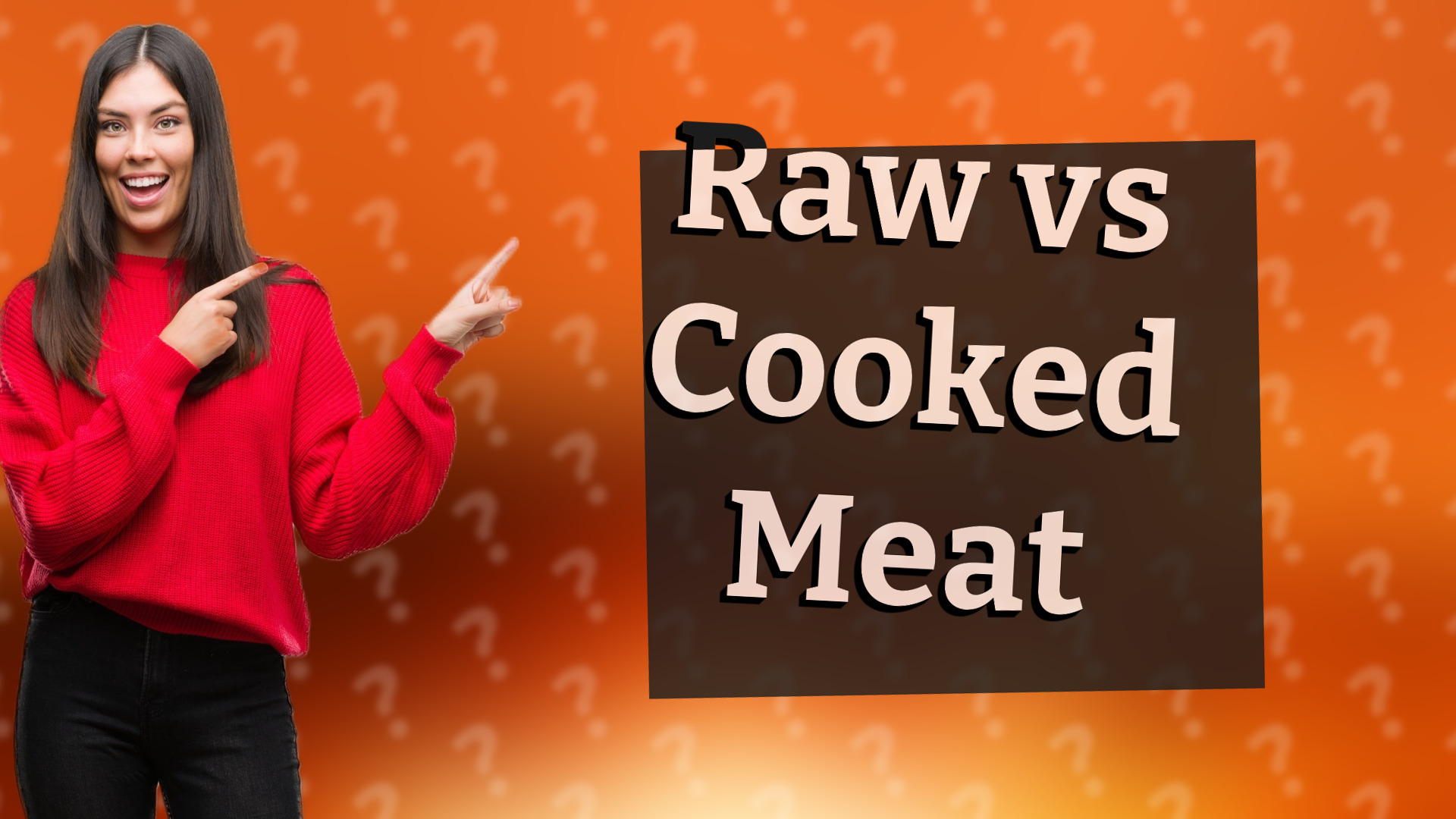 Raw vs Cooked Meat