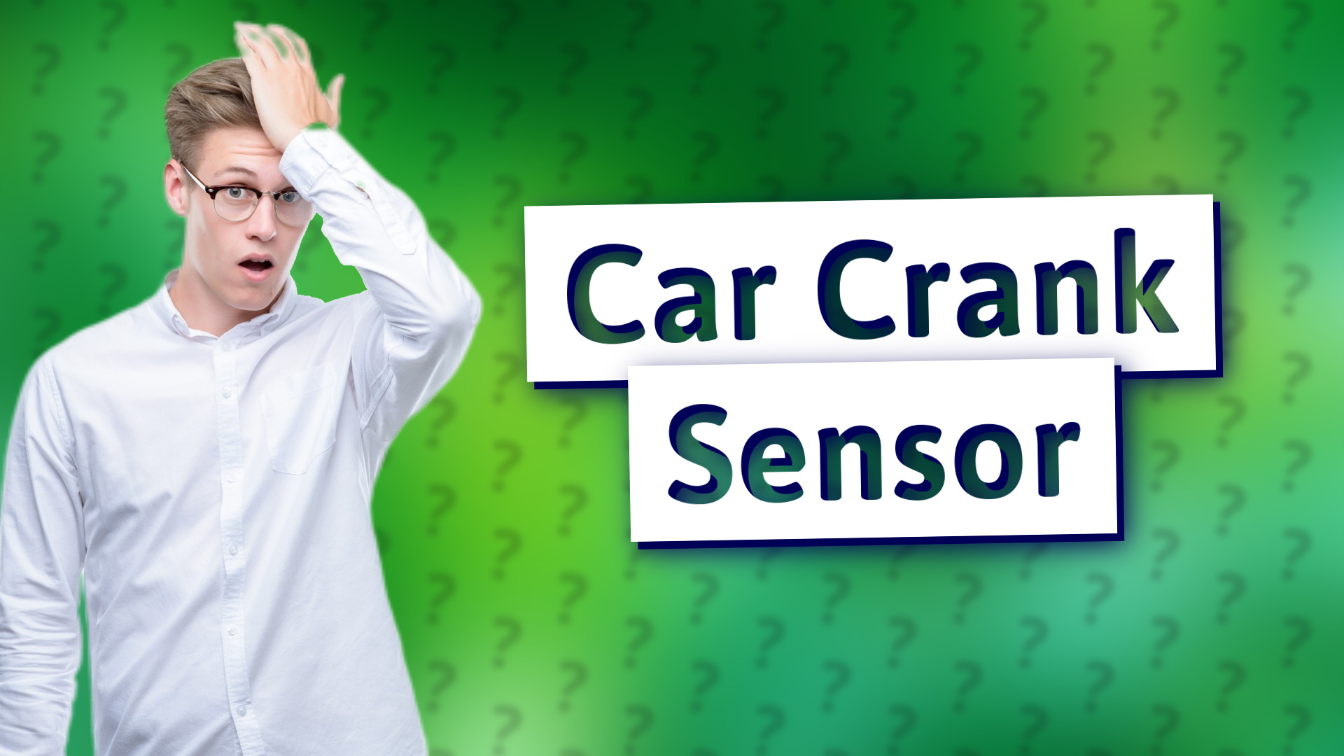 Car Crank Sensor