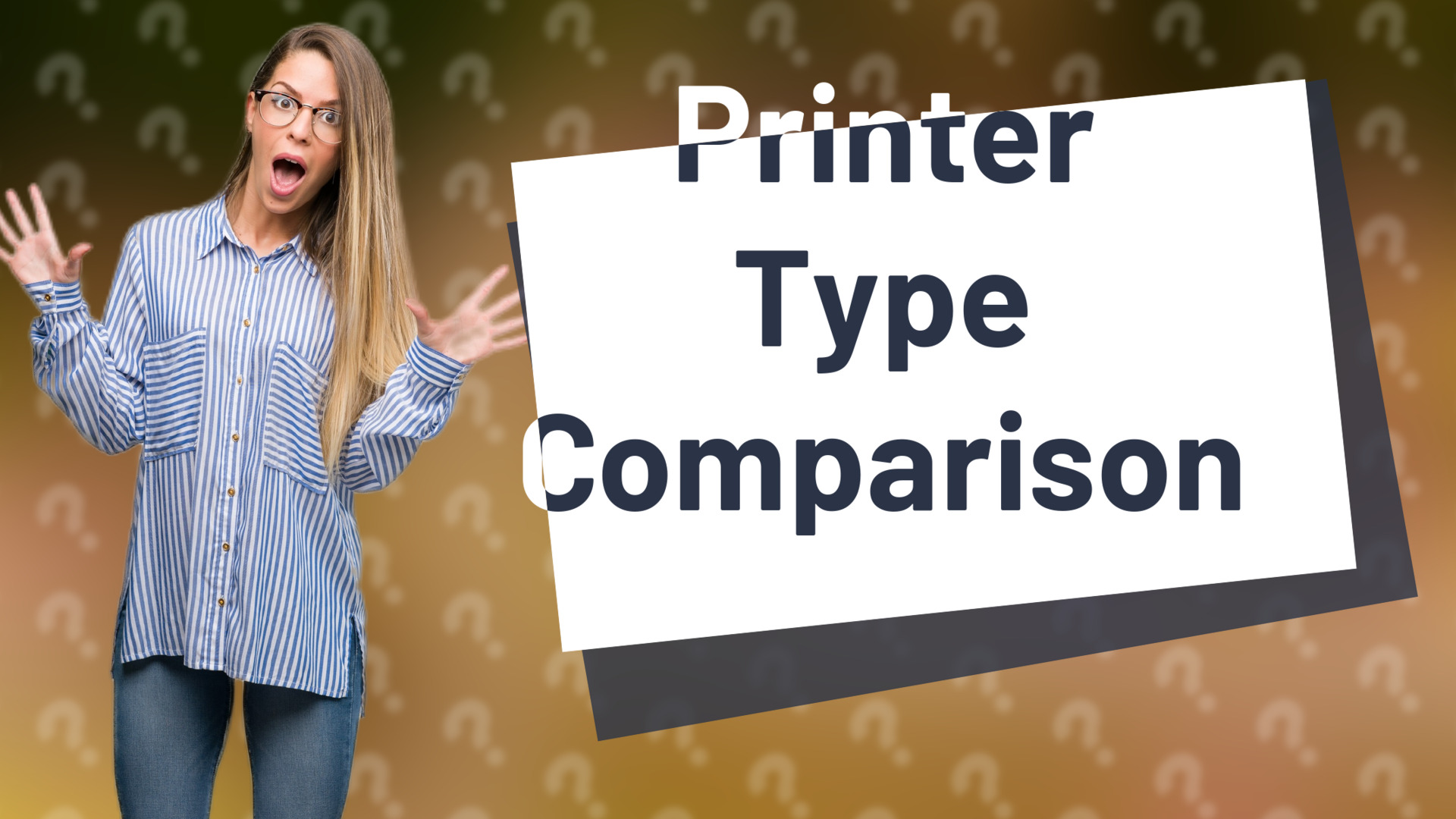 Printer Type Comparison