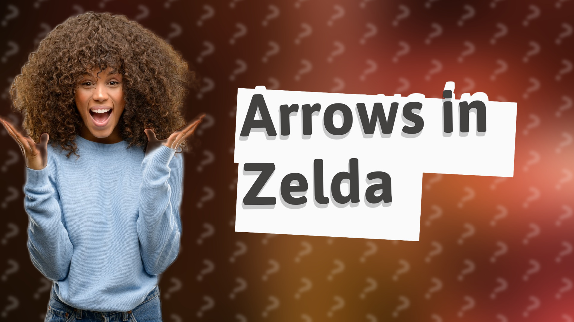 Arrows in Zelda