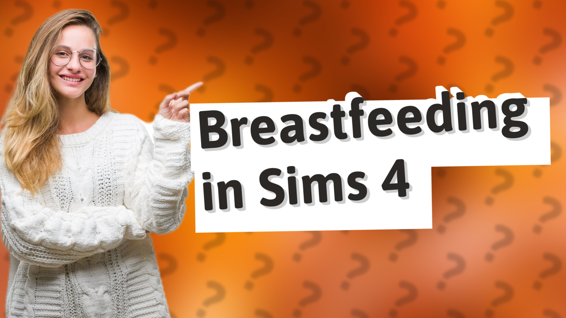 Breastfeeding in Sims 4