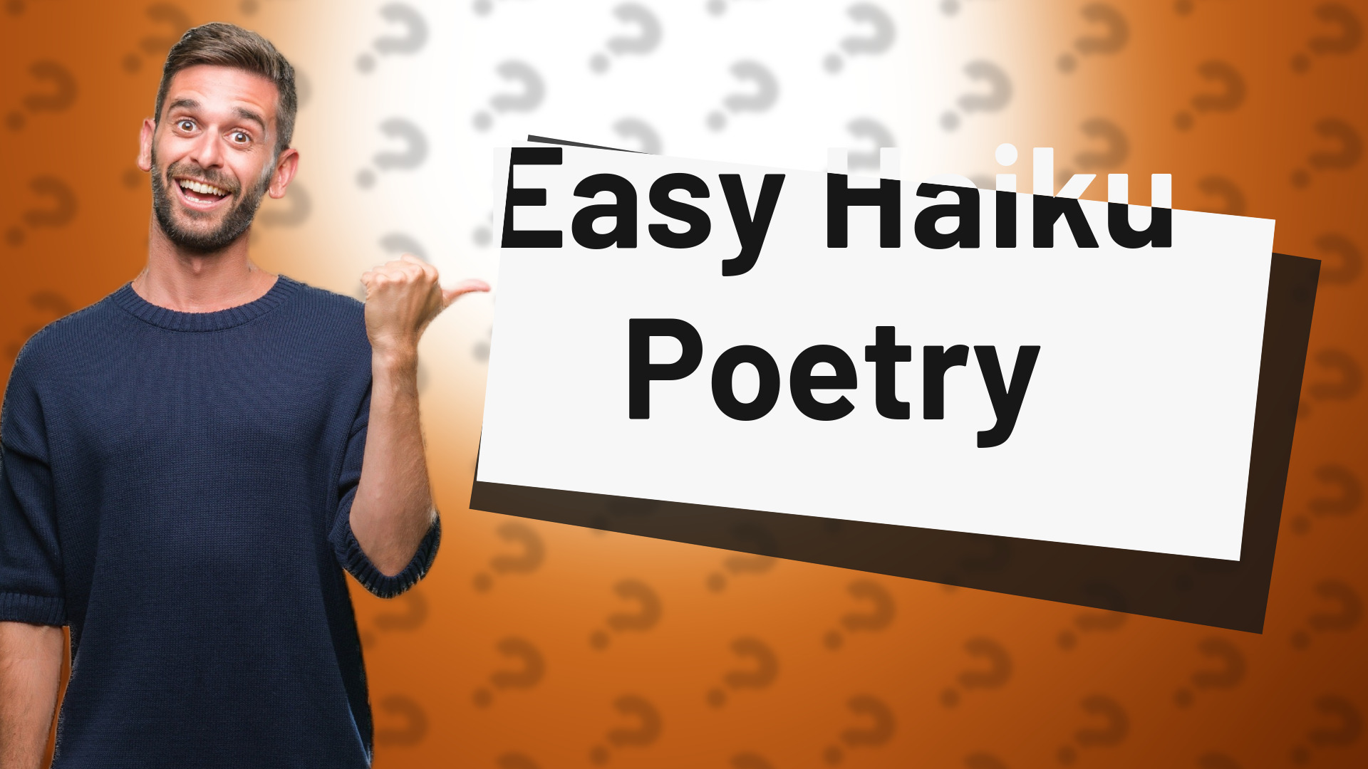 Easy Haiku Poetry