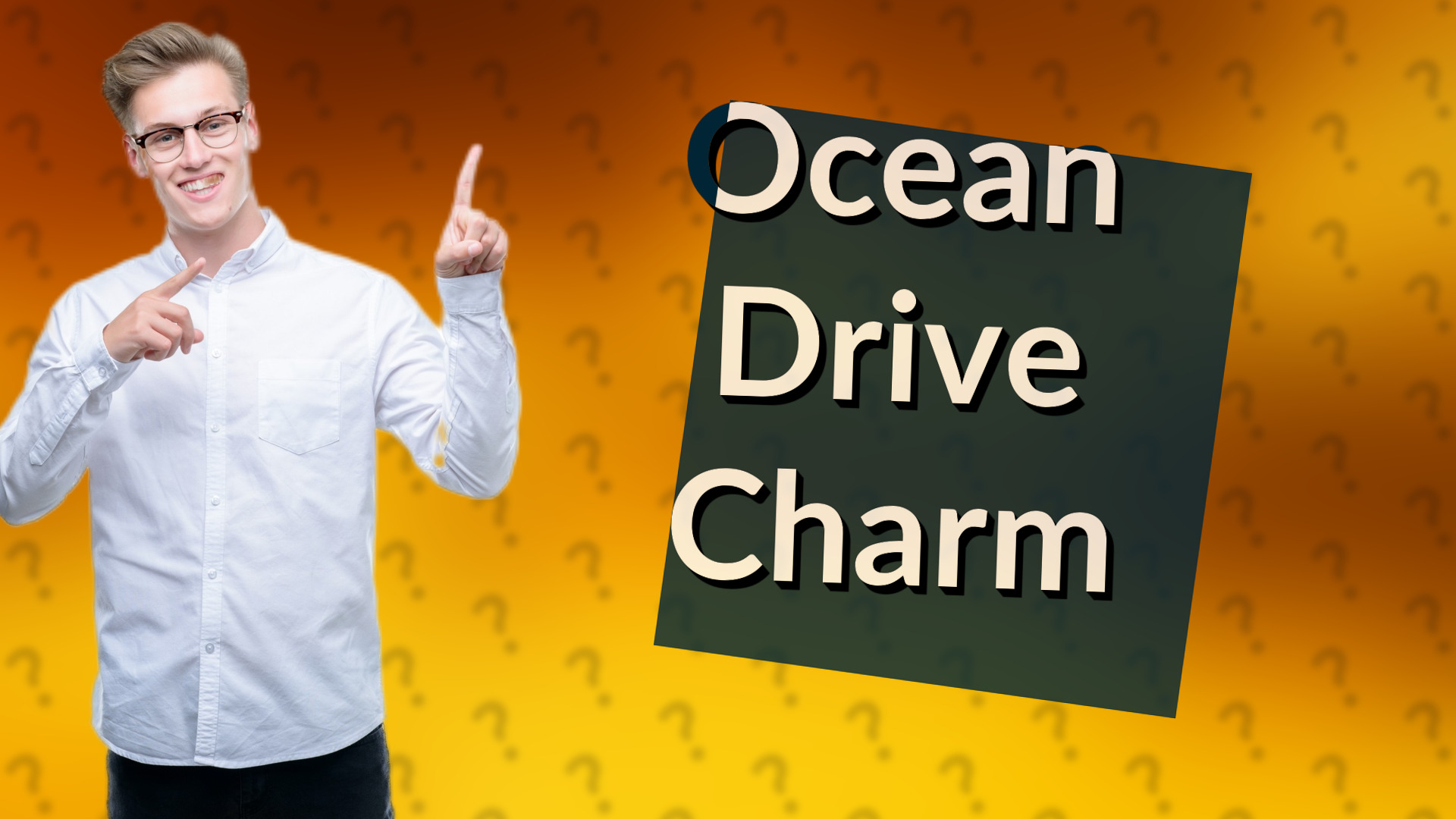 Ocean Drive Charm