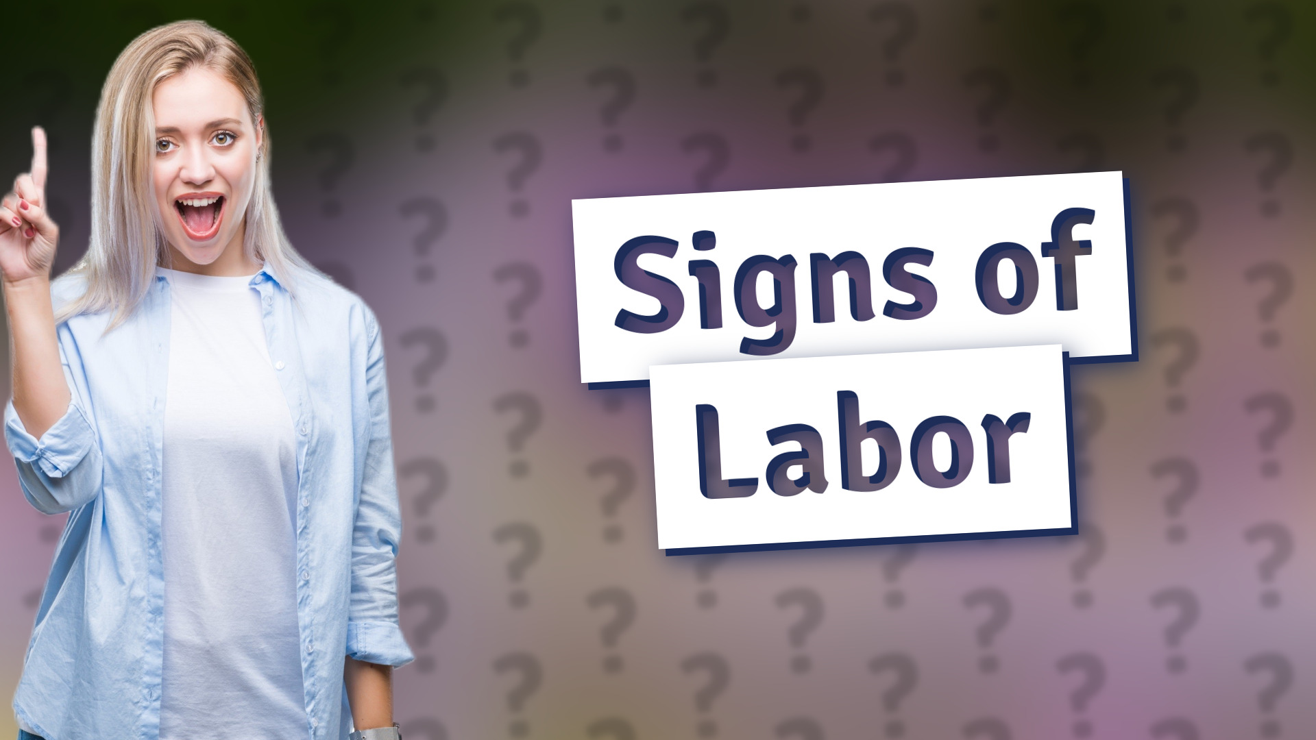 Signs of Labor