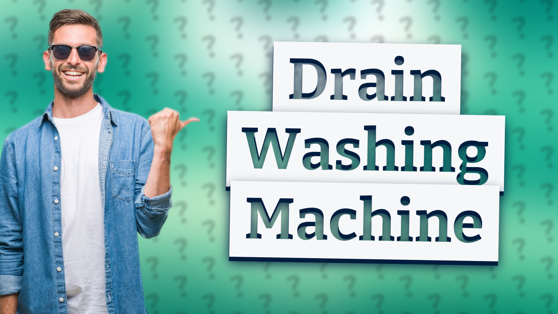 Drain Washing Machine