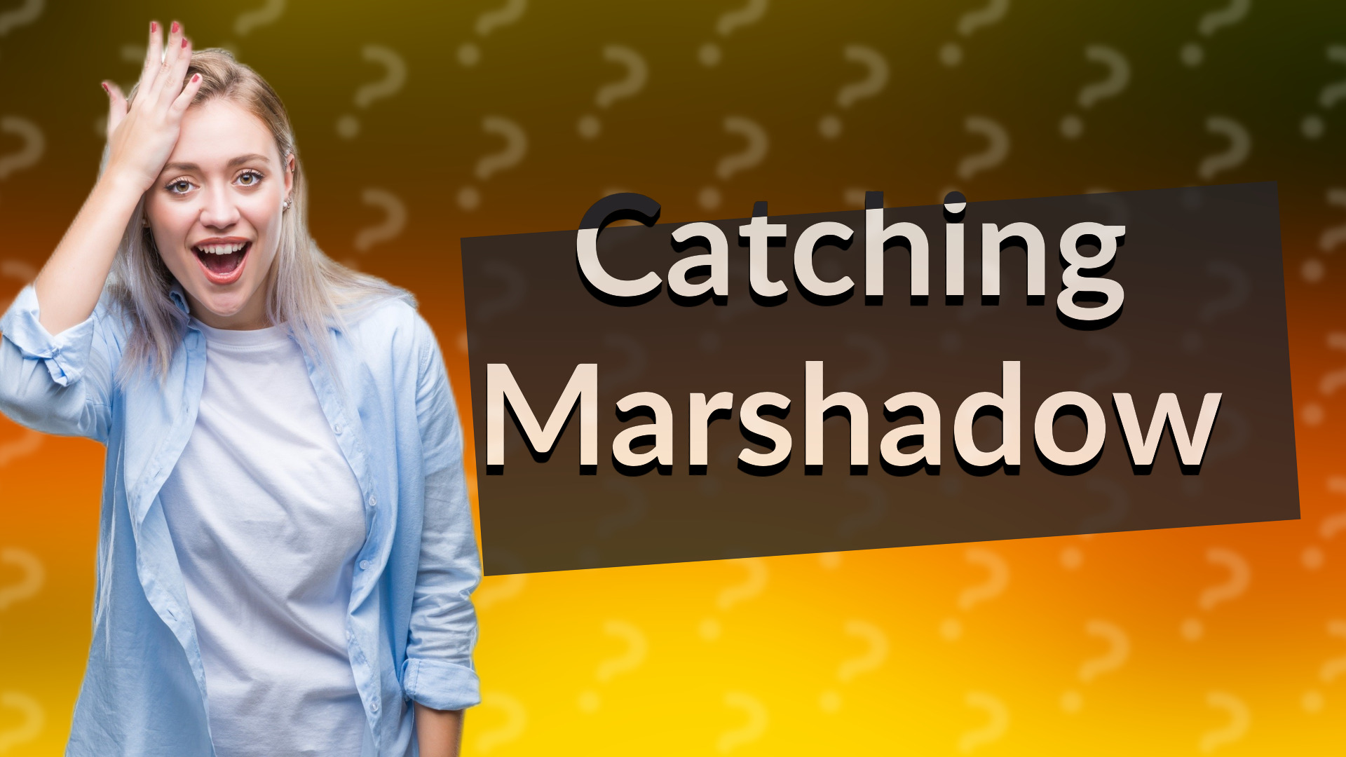 Catching Marshadow