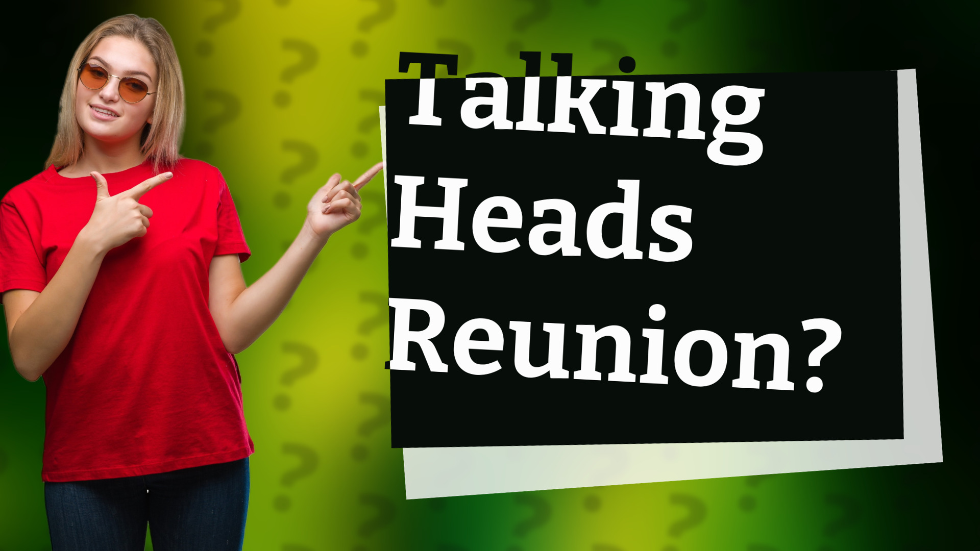Talking Heads Reunion?