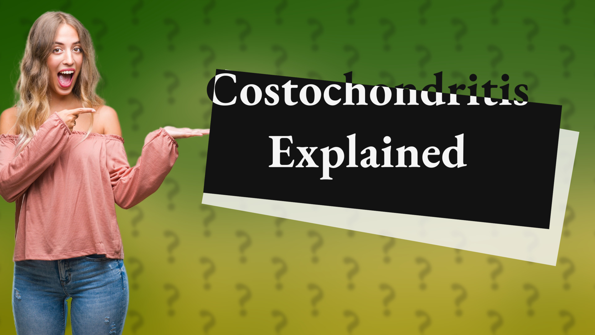 Costochondritis Explained