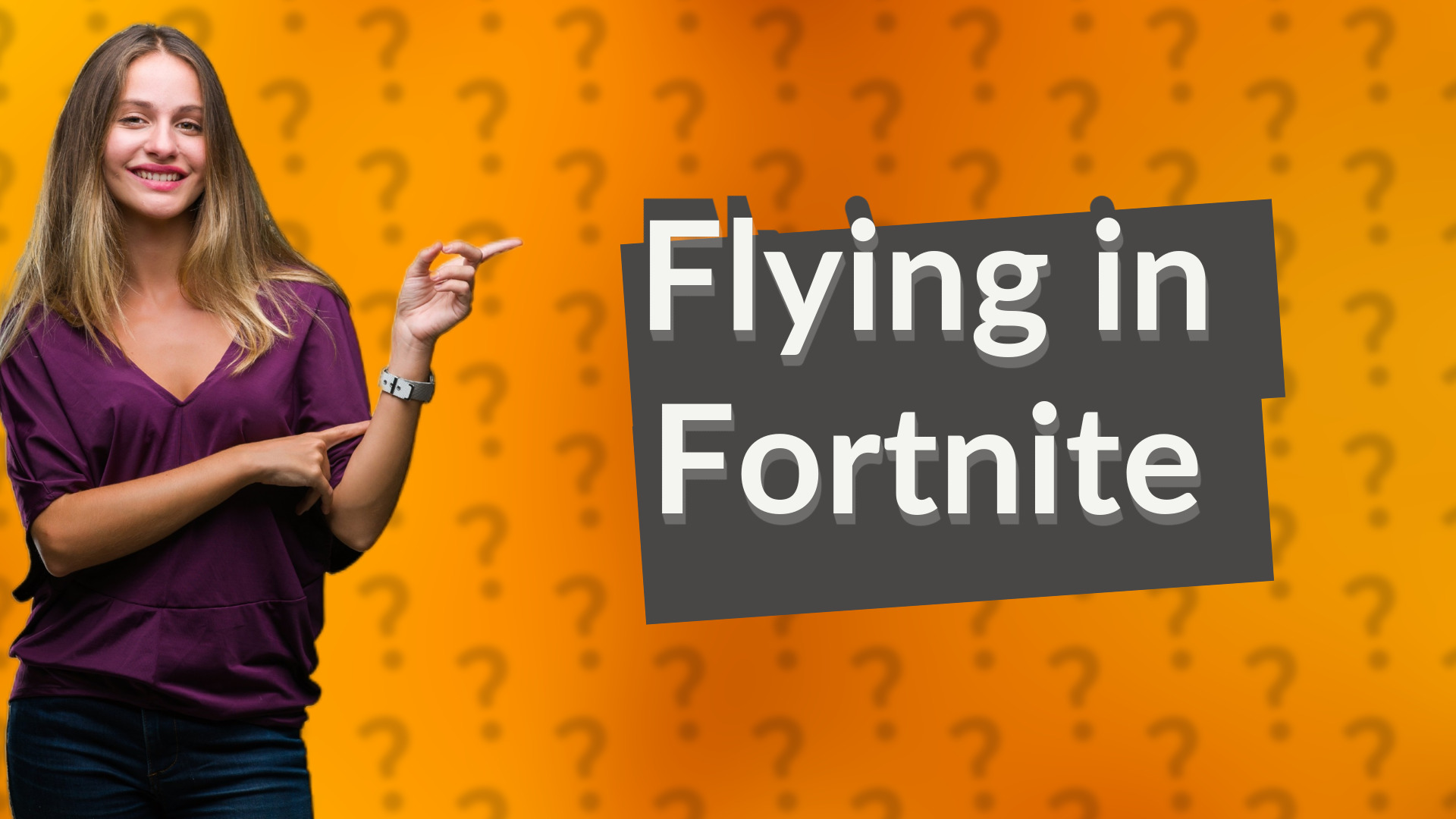 Flying in Fortnite