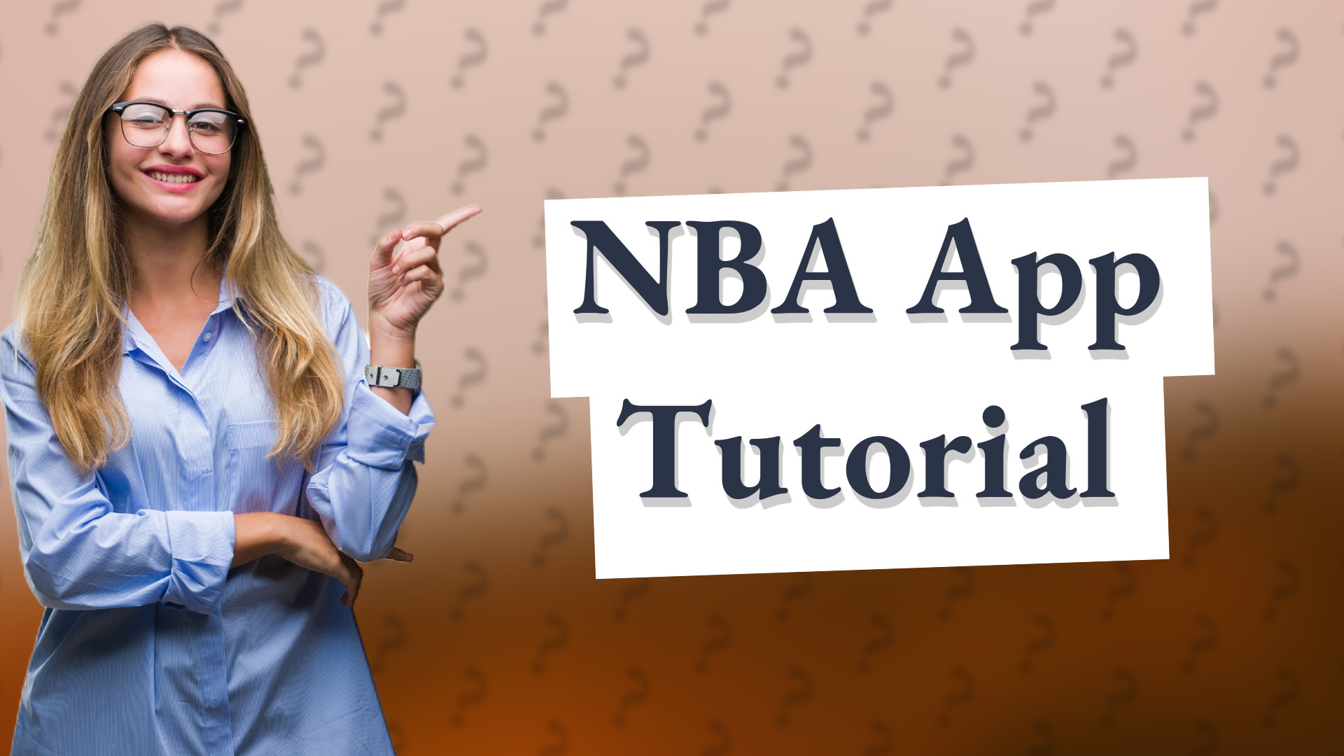 NBA App Tutorial