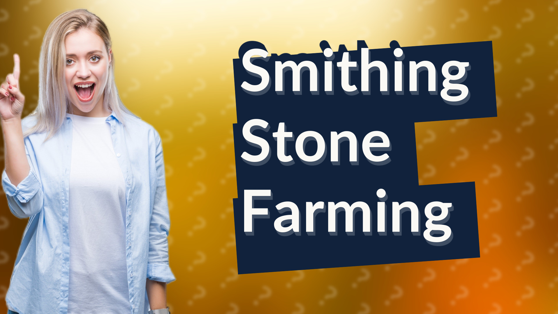 Smithing Stone Farming
