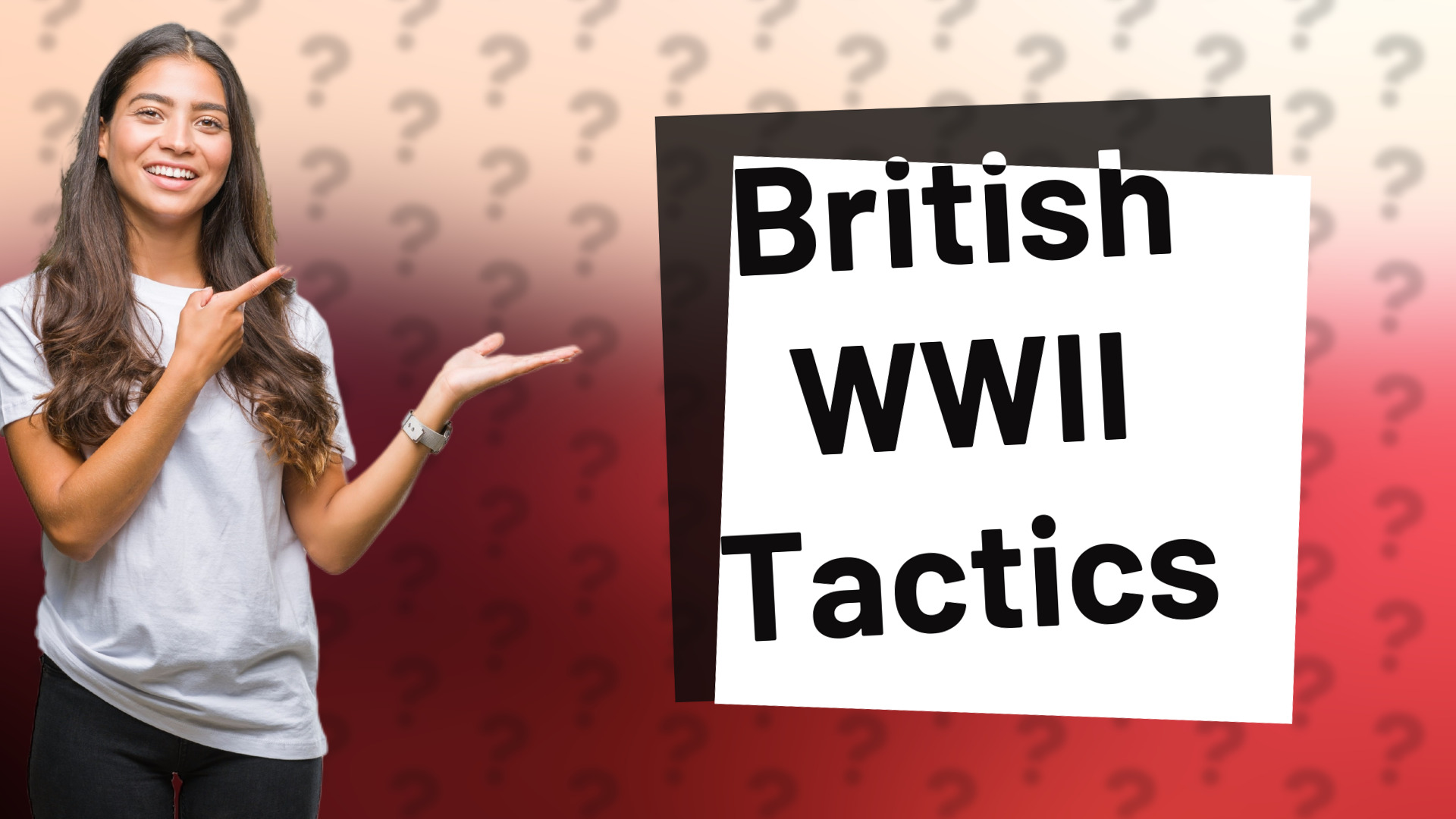 British WWII Tactics