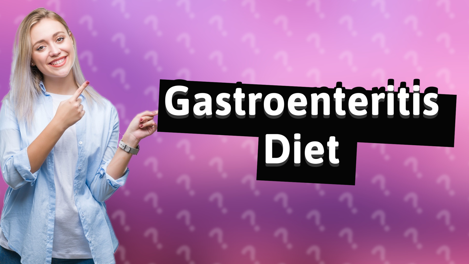 Gastroenteritis Diet