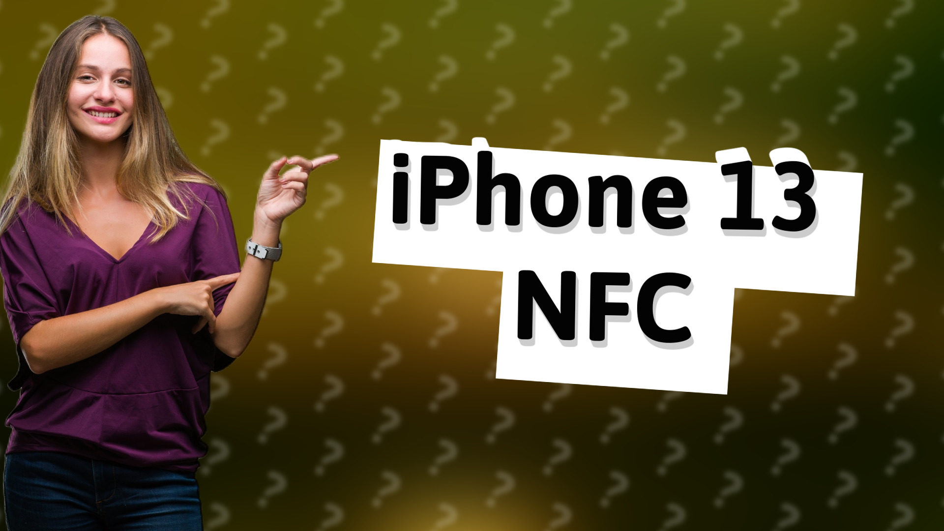 iPhone 13 NFC