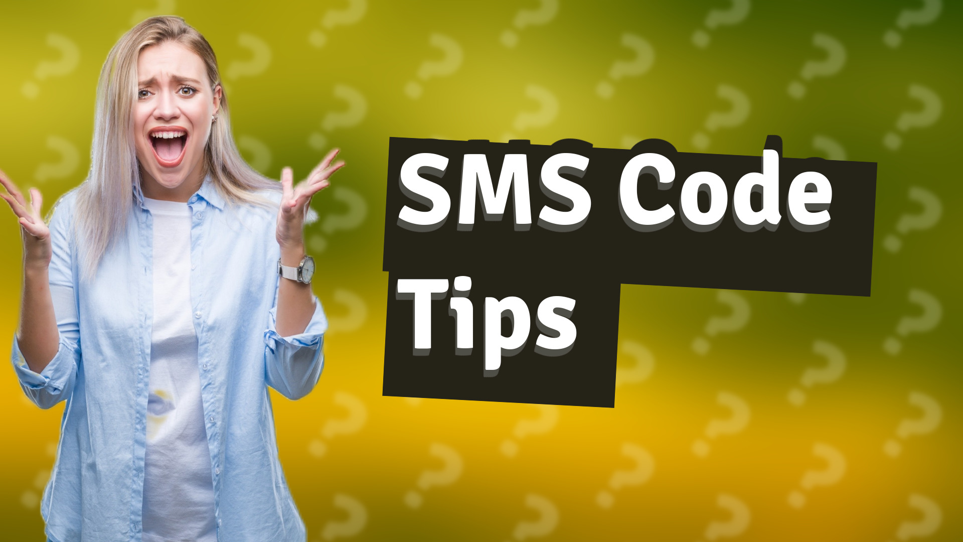 SMS Code Tips