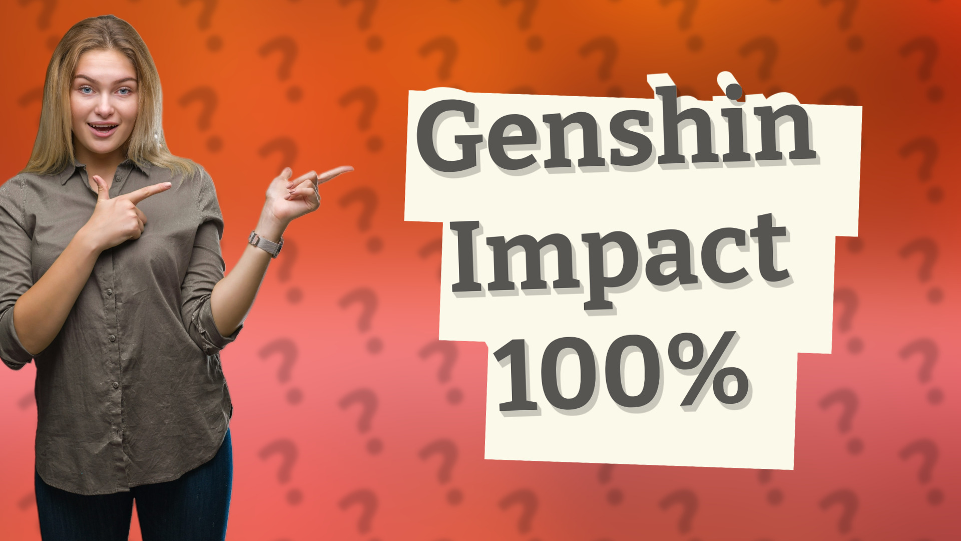 Genshin Impact 100%