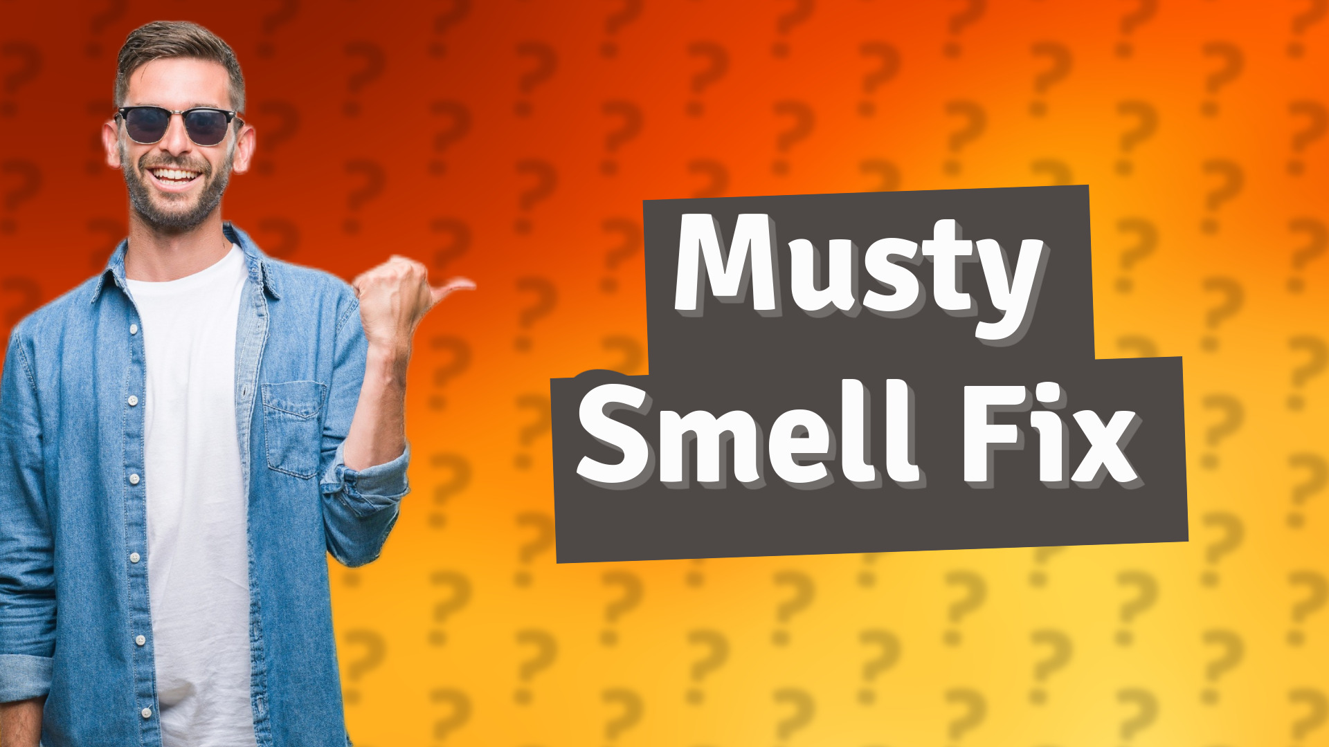 Musty Smell Fix
