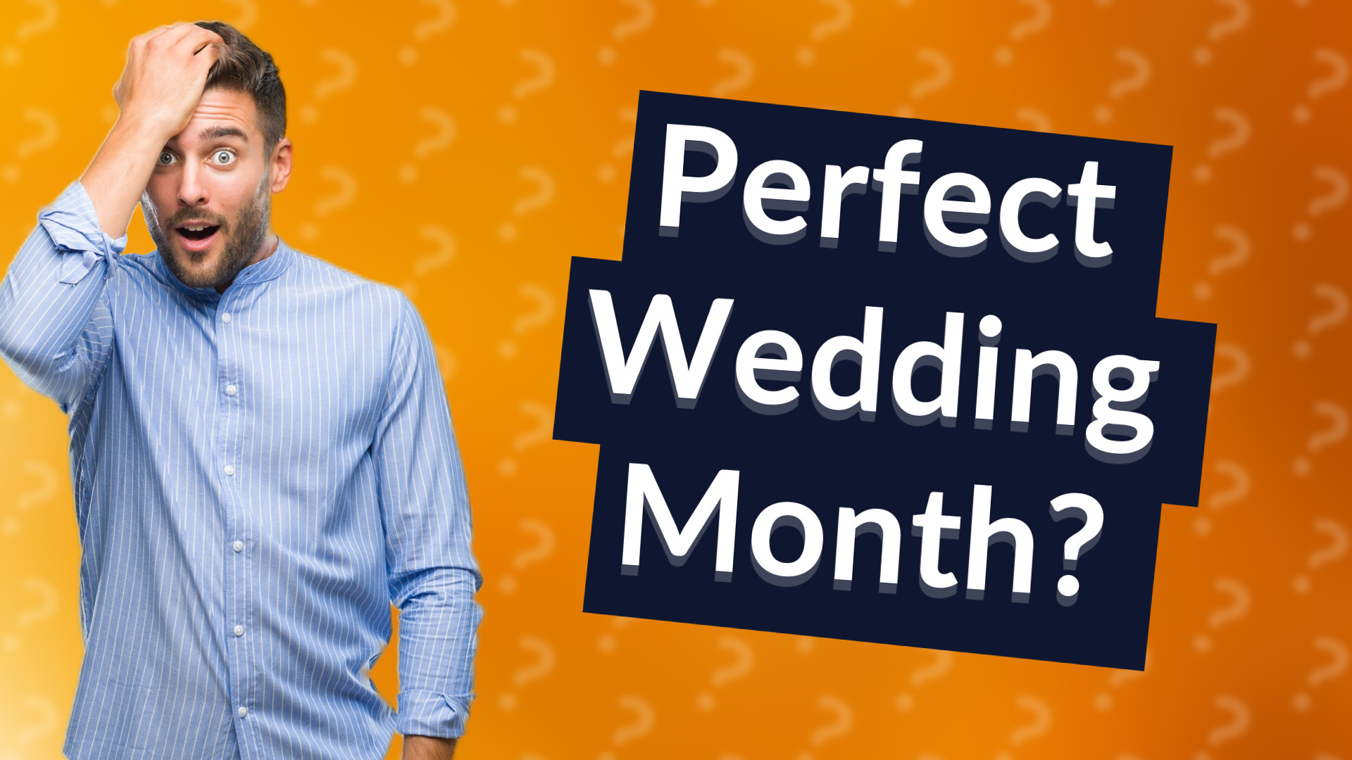 Perfect Wedding Month?