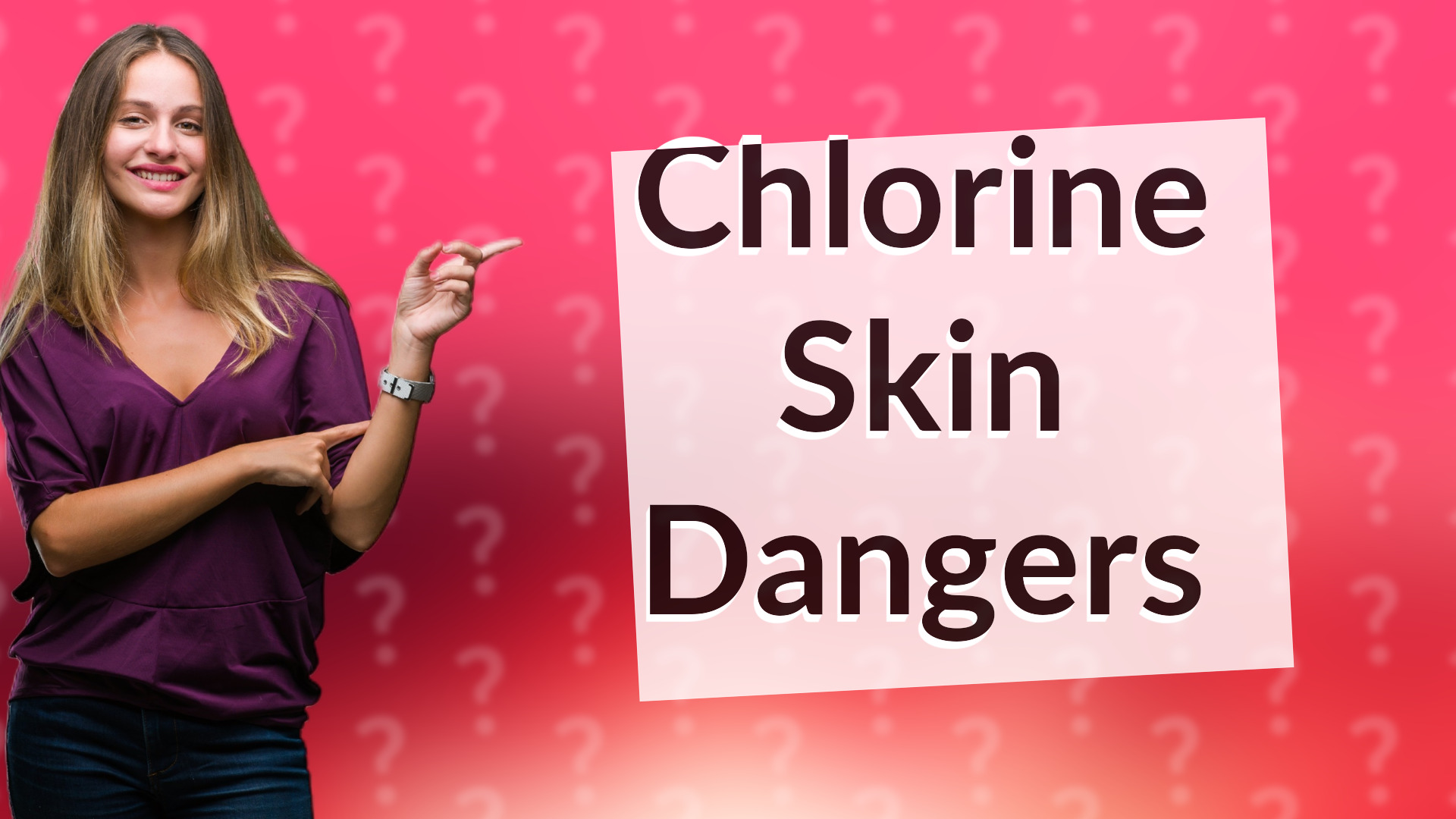 Chlorine Skin Dangers