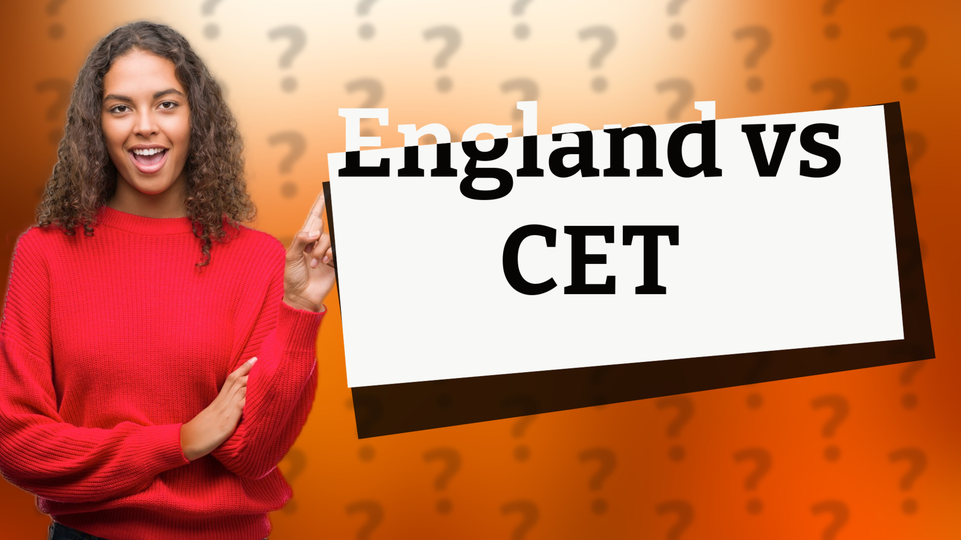 England vs CET