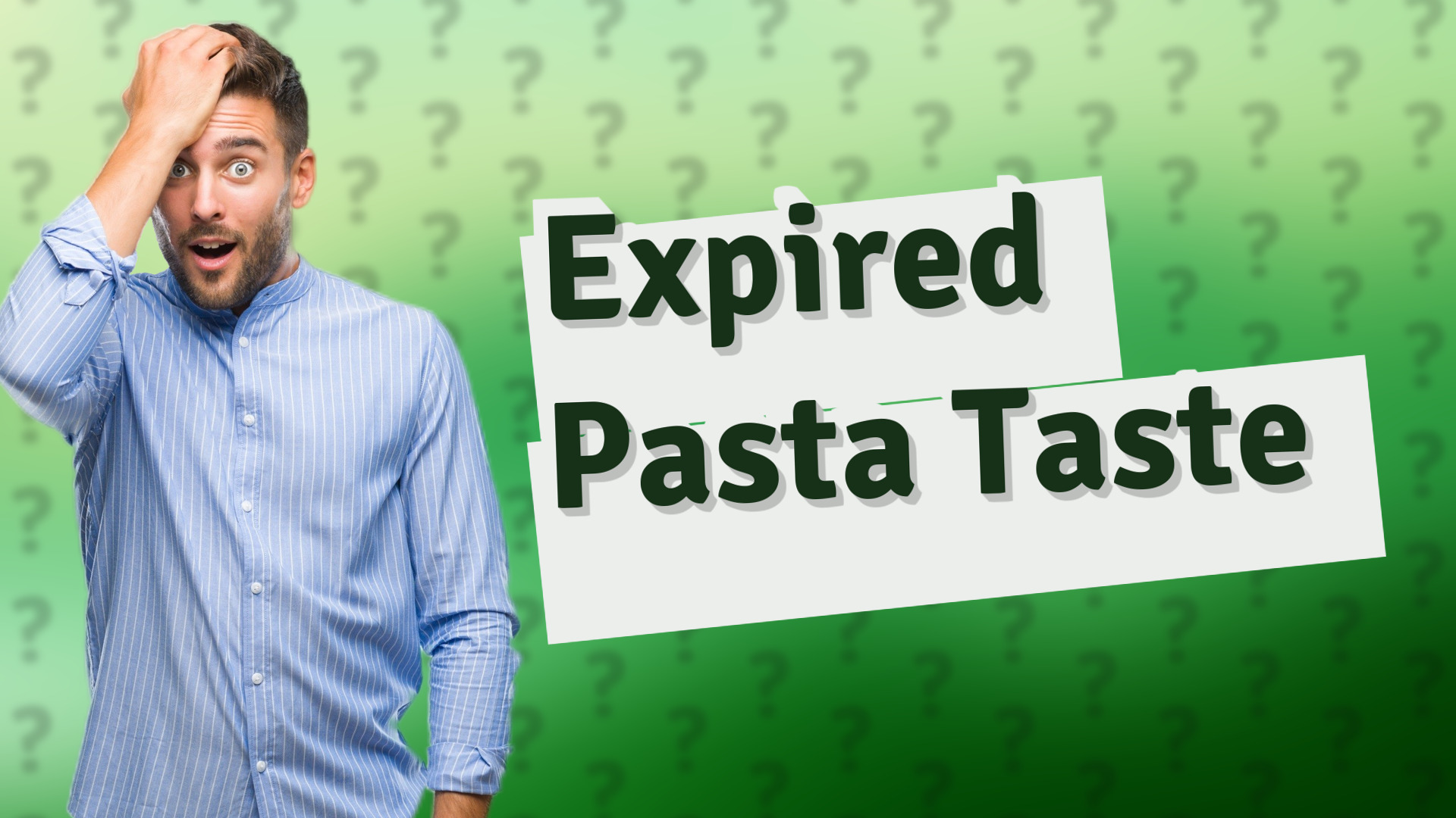 Expired Pasta Taste