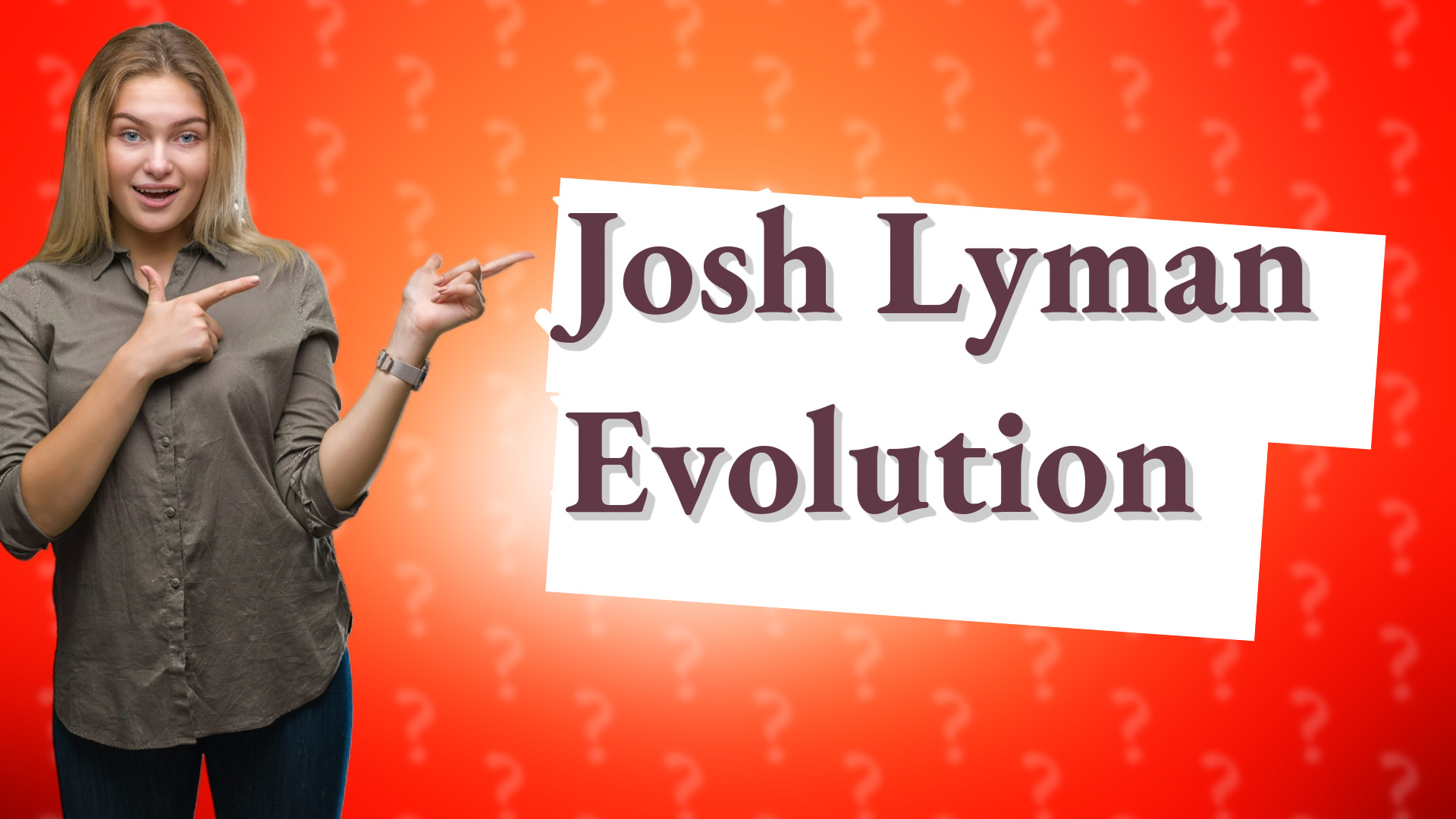 Josh Lyman Evolution