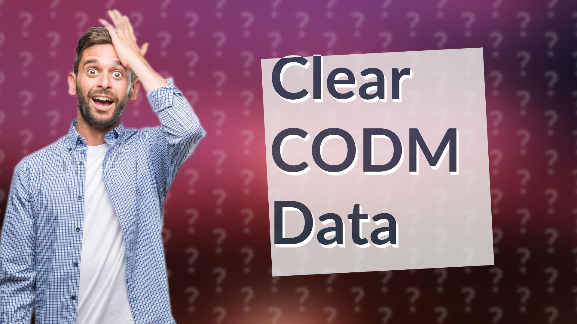 Clear CODM Data