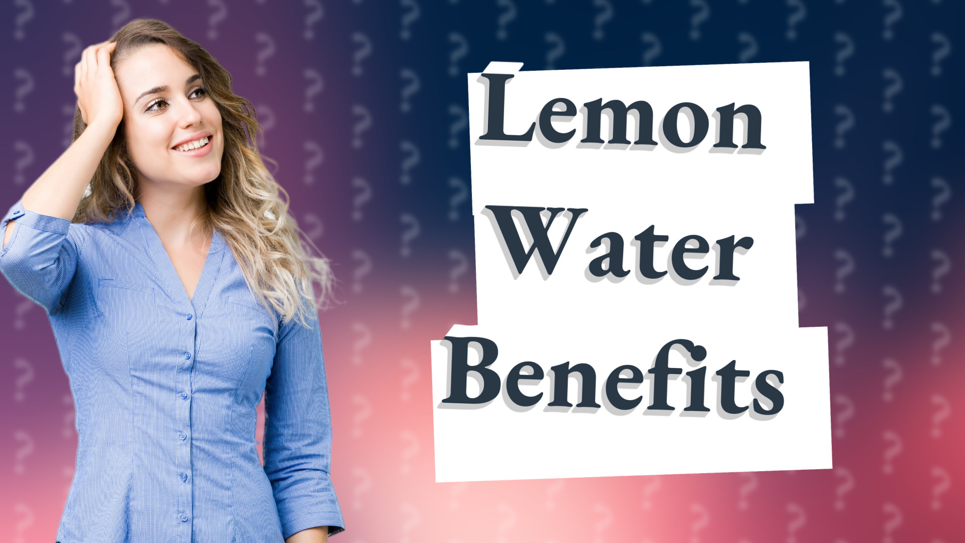 Lemon Water Benefits