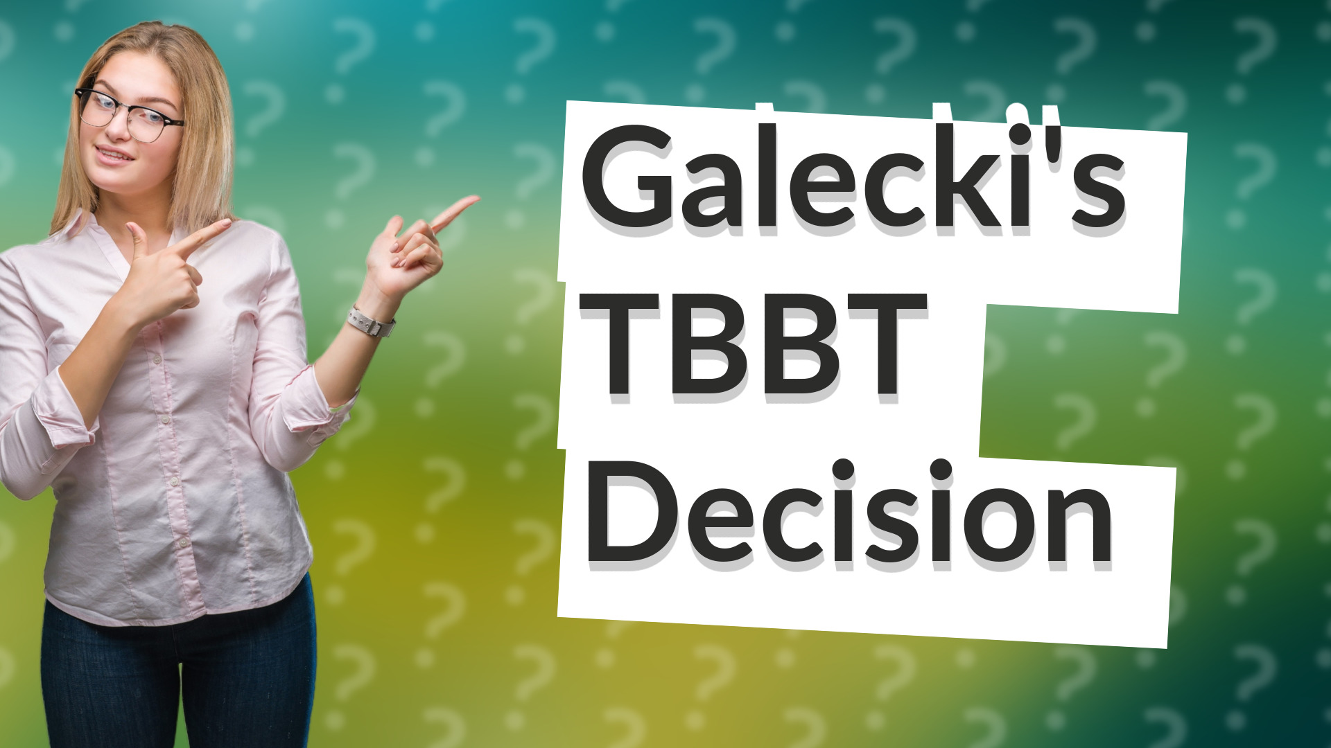 Galecki's TBBT Decision