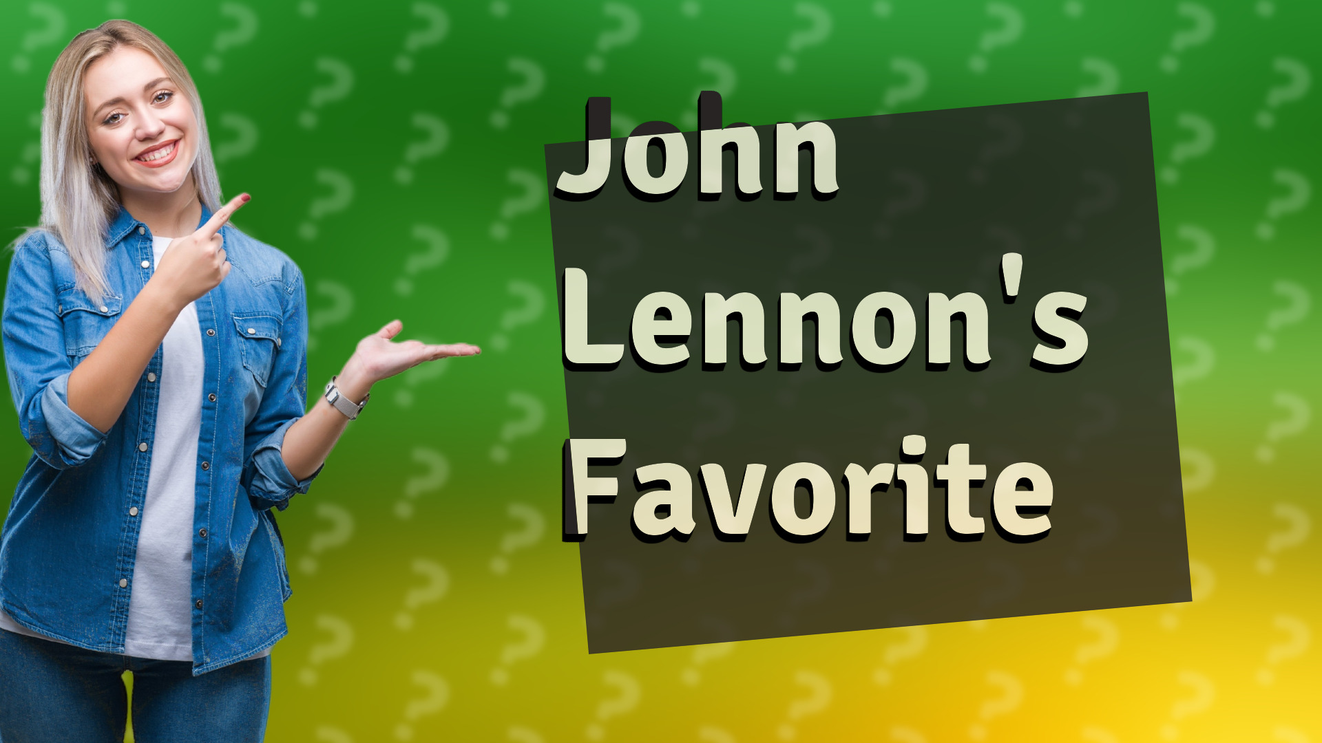 John Lennon's Favorite