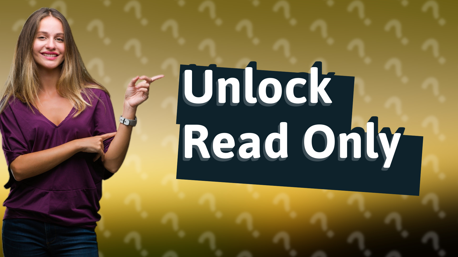 Unlock Read Only
