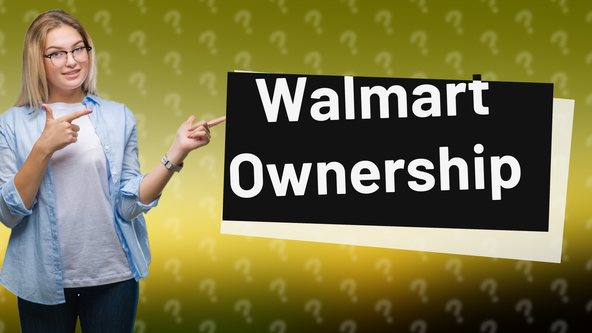 Walmart Ownership