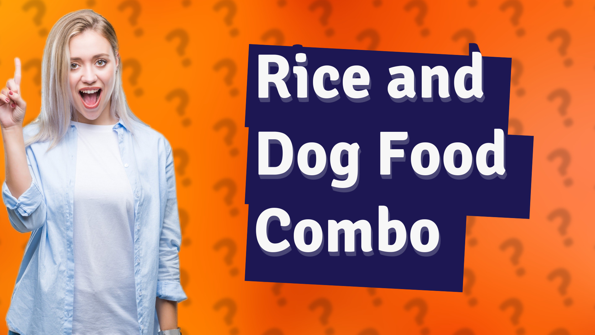 Rice and Dog Food Combo