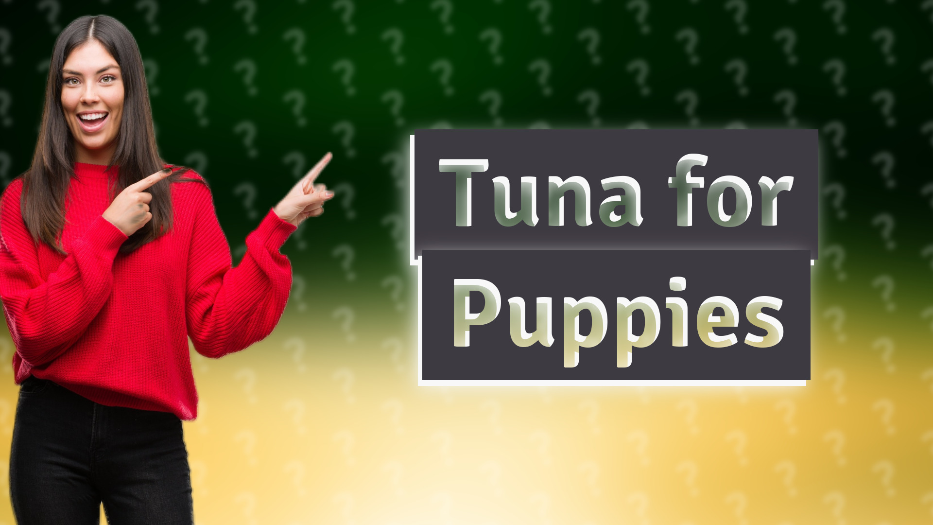 Tuna for Puppies