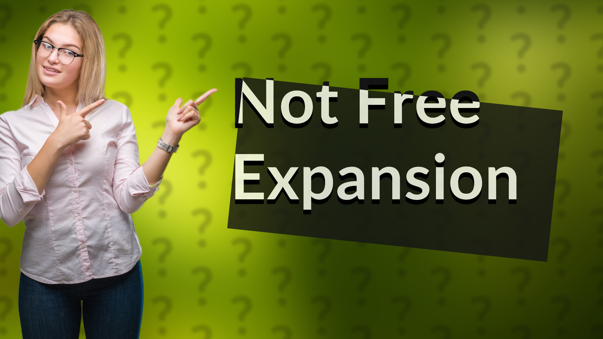 Not Free Expansion