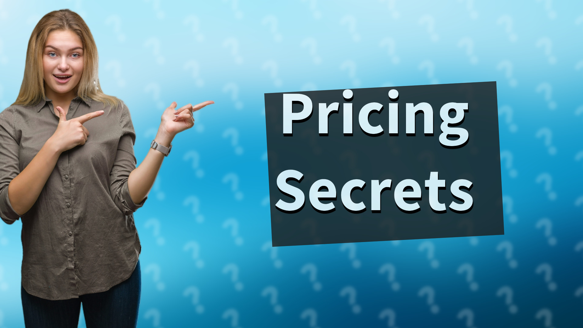 Pricing Secrets