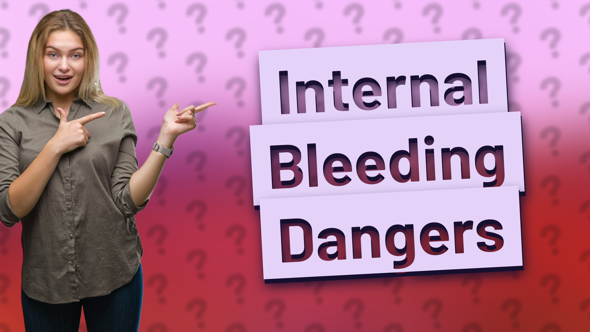 Internal Bleeding Dangers