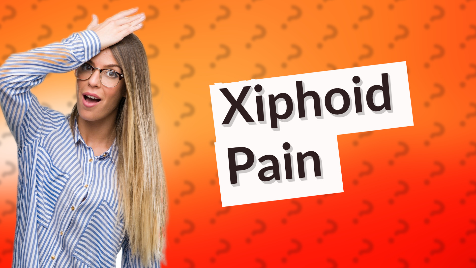 Xiphoid Pain