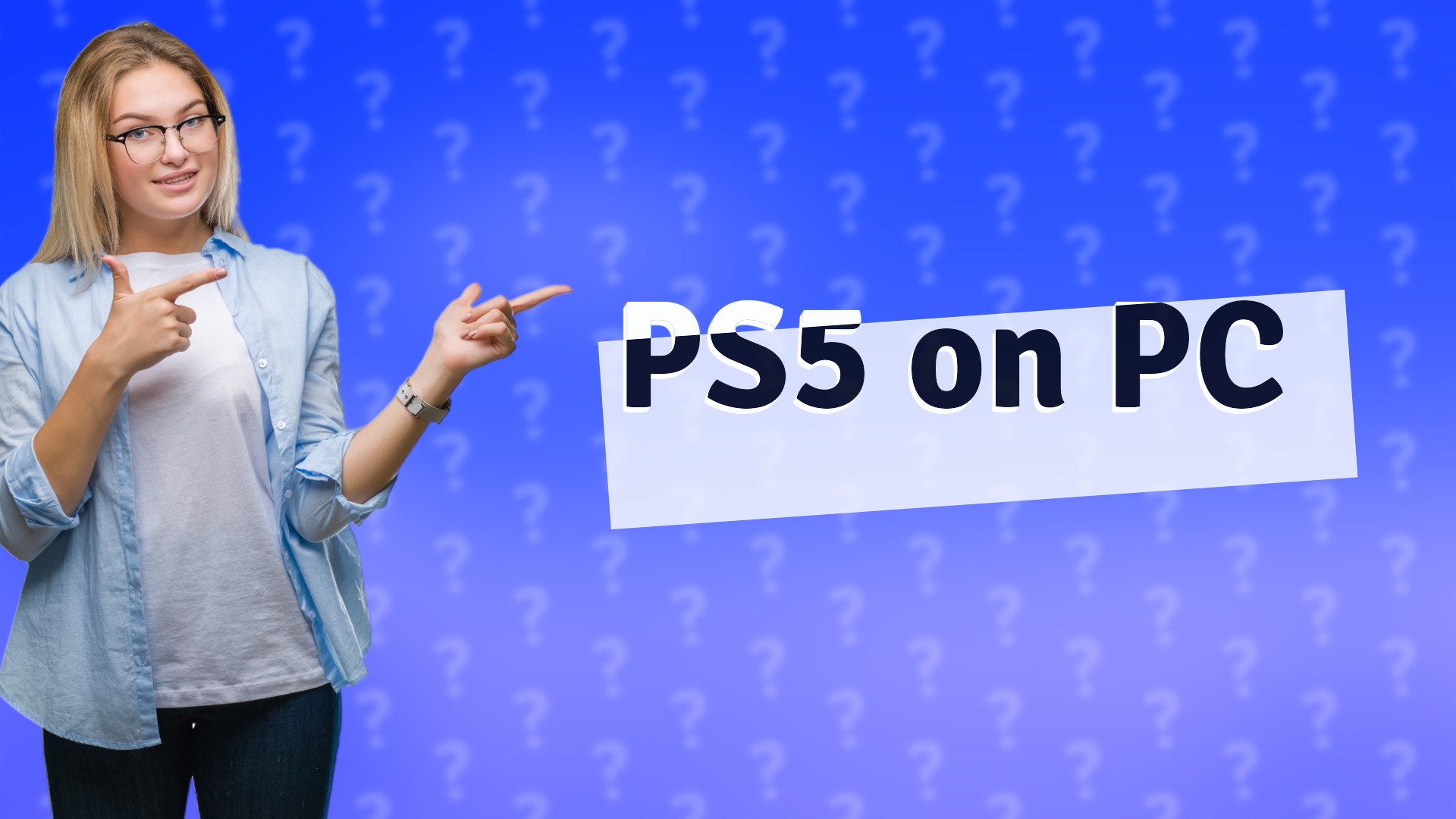 PS5 on PC