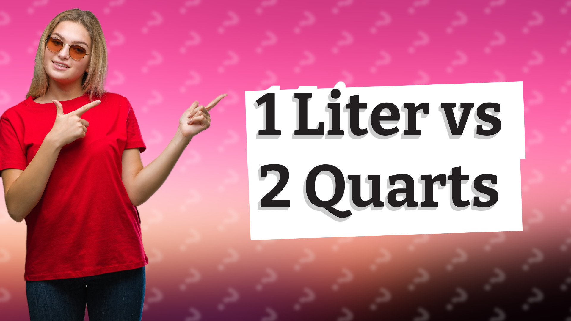 1 Liter vs 2 Quarts