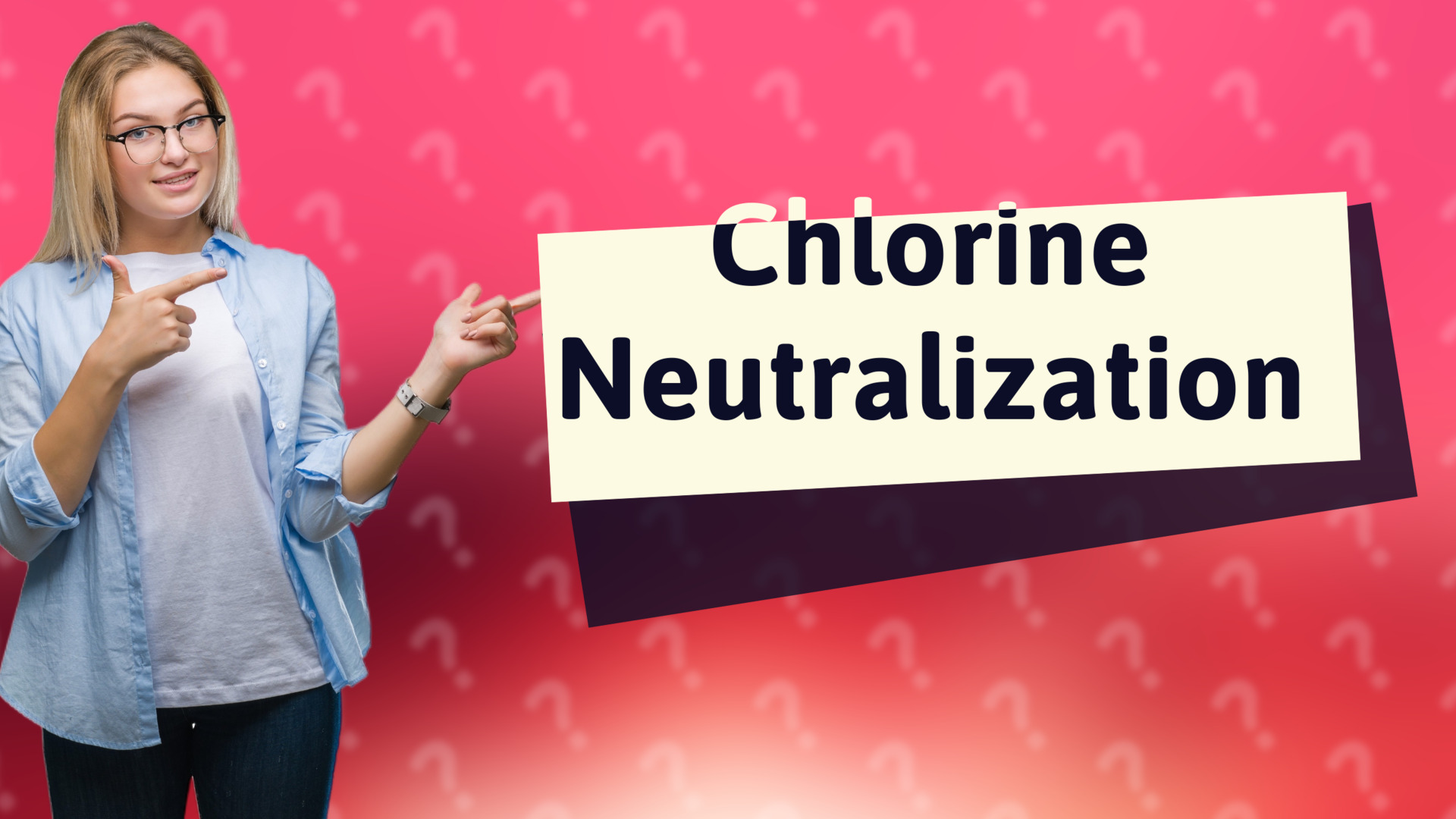 Chlorine Neutralization