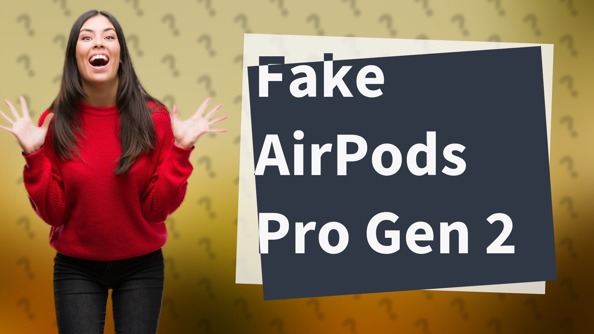 Fake AirPods Pro Gen 2