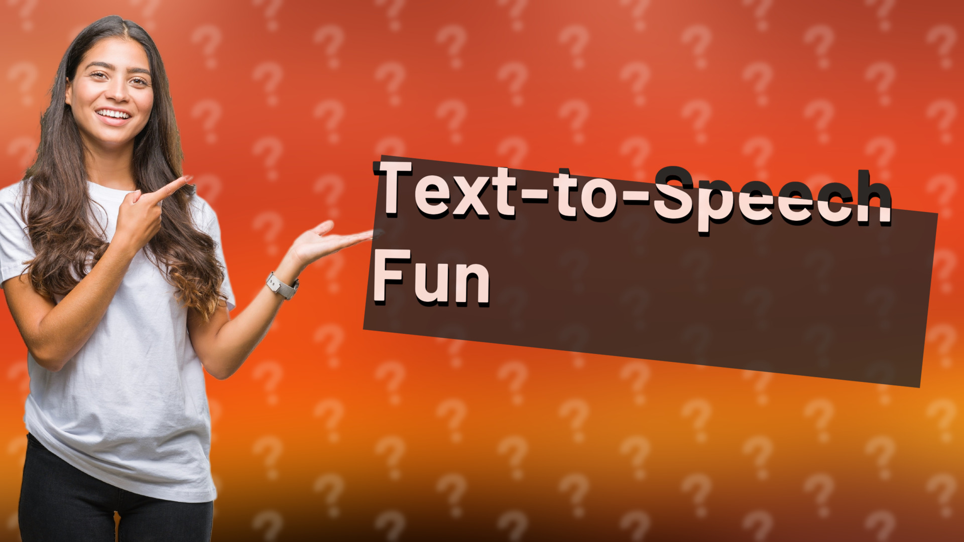 Text-to-Speech Fun